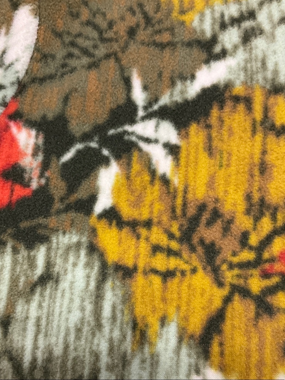 D & Co. V-Neck Floral Fleece - Picture 10 of 13